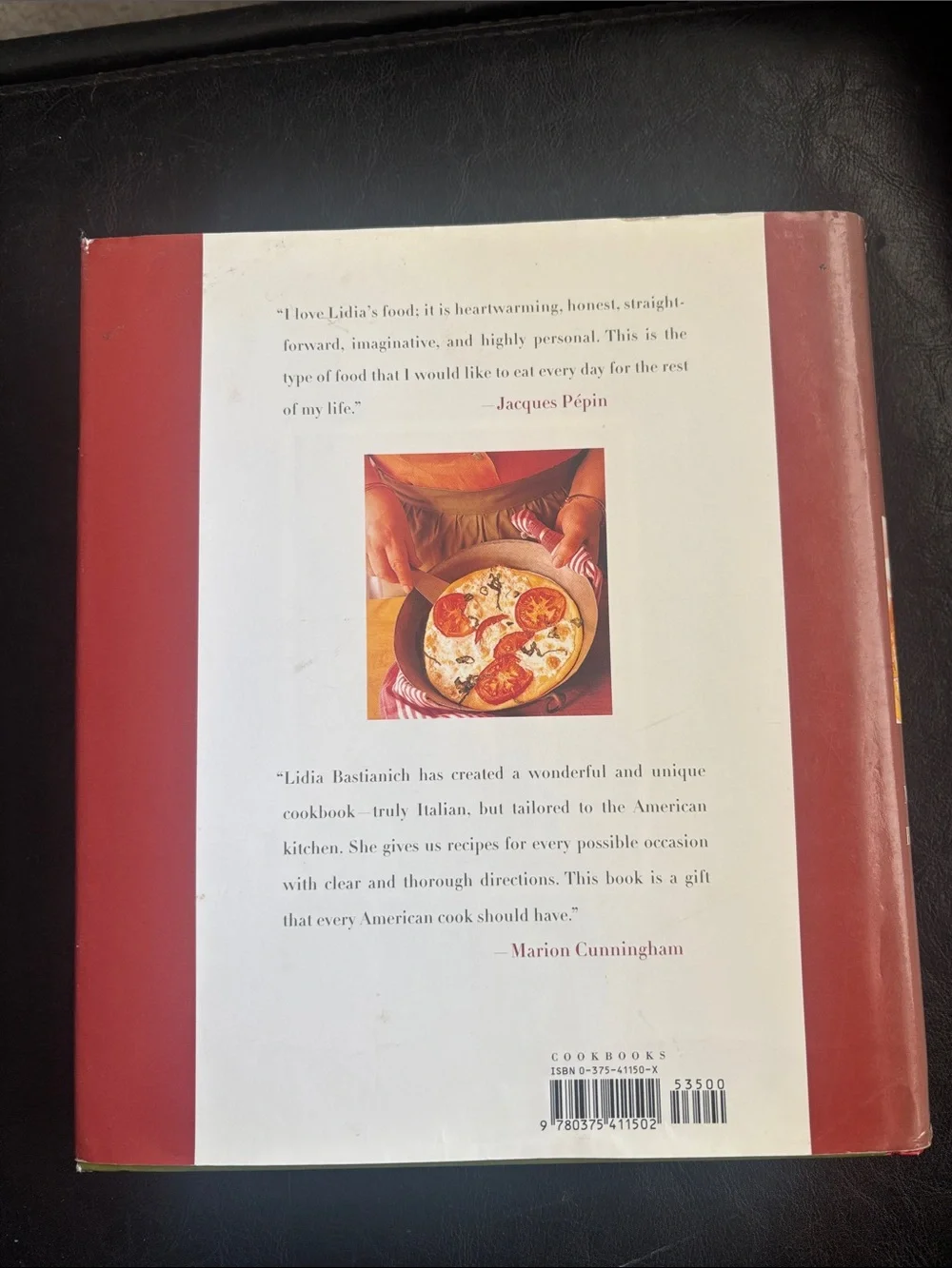 — Lidia's Italian-American Kitchen (White & Red Cover)